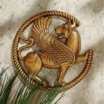 Design Toscano Persian Griffin Wall Sculpture