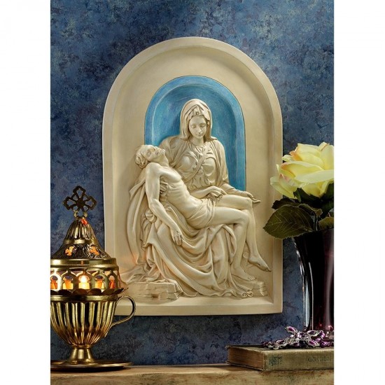 Design Toscano Pieta Lunette Plaque