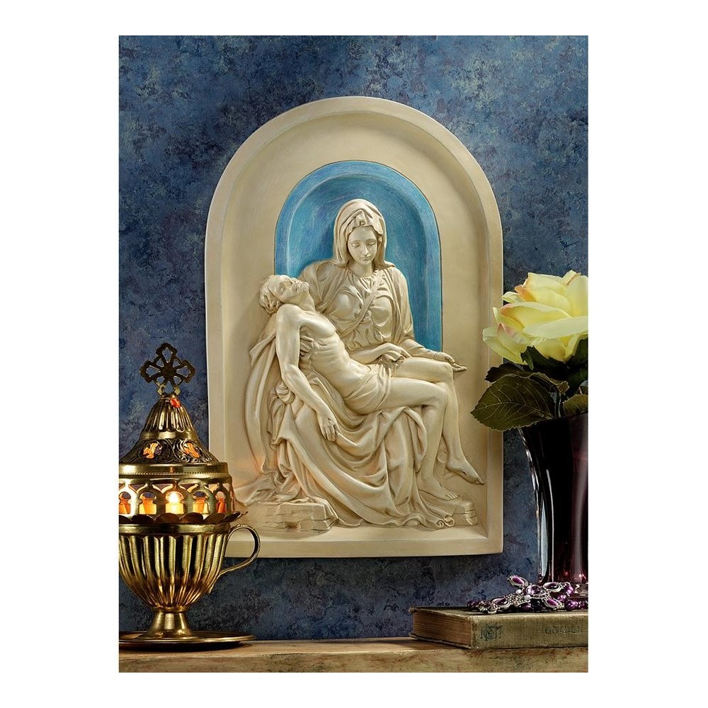 Design Toscano Pieta Lunette Plaque