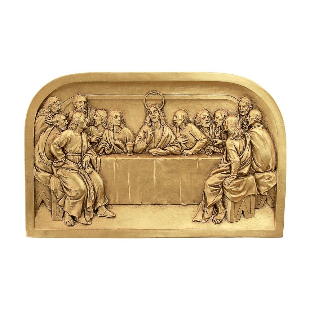 Design Toscano The Lords Supper Wall Sculpture