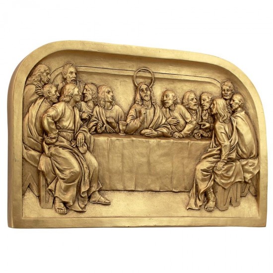 Design Toscano The Lords Supper Wall Sculpture