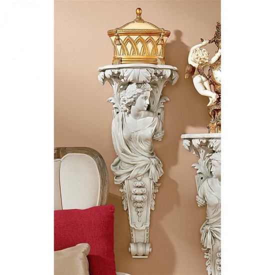 Design Toscano French Baroque Caryatid Facing Right