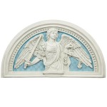 Design Toscano St Michael Archangel Lunette