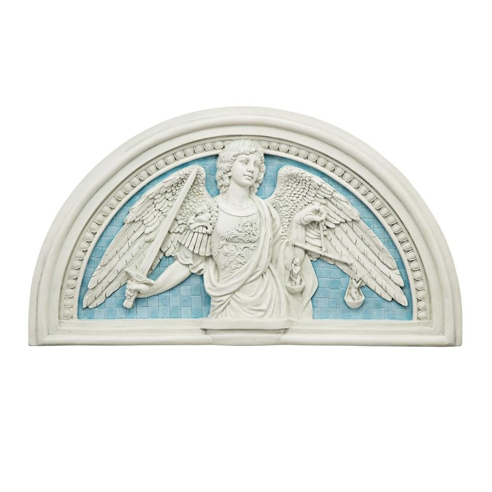 Design Toscano St Michael Archangel Lunette