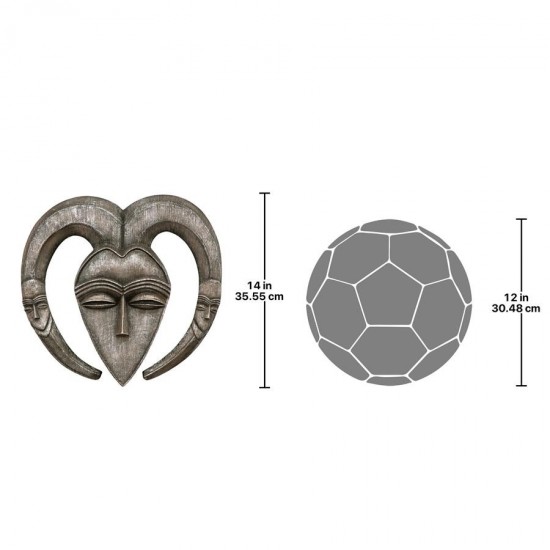 Design Toscano Kwele African Mask