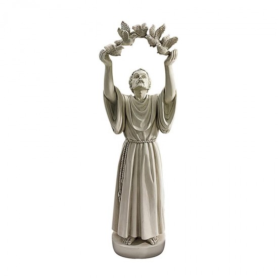 Design Toscano St Francis Doves Of Peace Statue