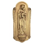 Design Toscano Il Virgin Benedetto Di Turin Plaque