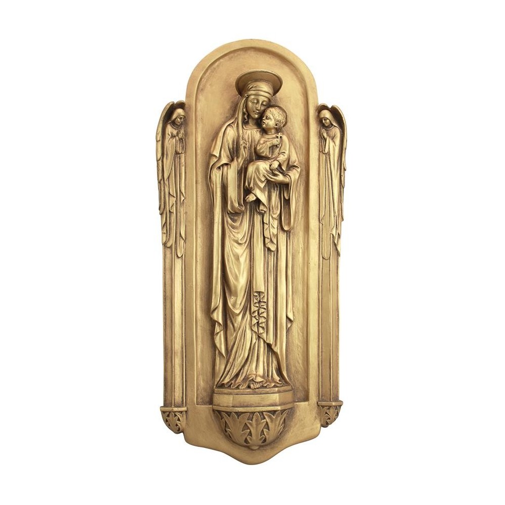 Design Toscano Il Virgin Benedetto Di Turin Plaque