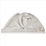 Design Toscano Weeping Angel Pediment