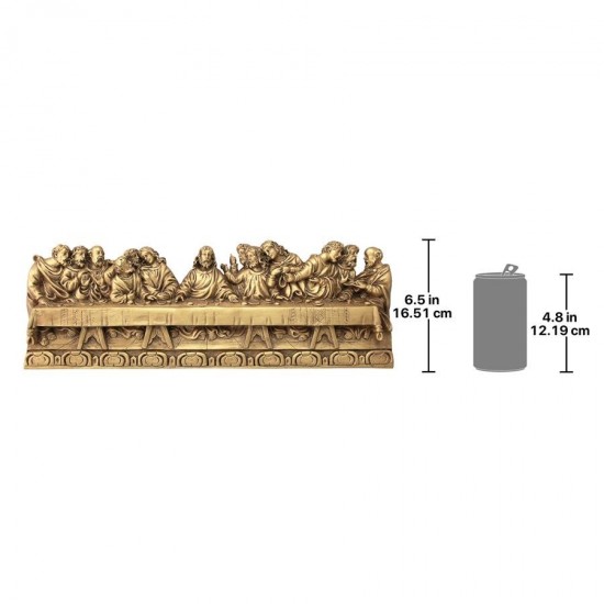 Design Toscano The Last Supper Detailed Version Plaque