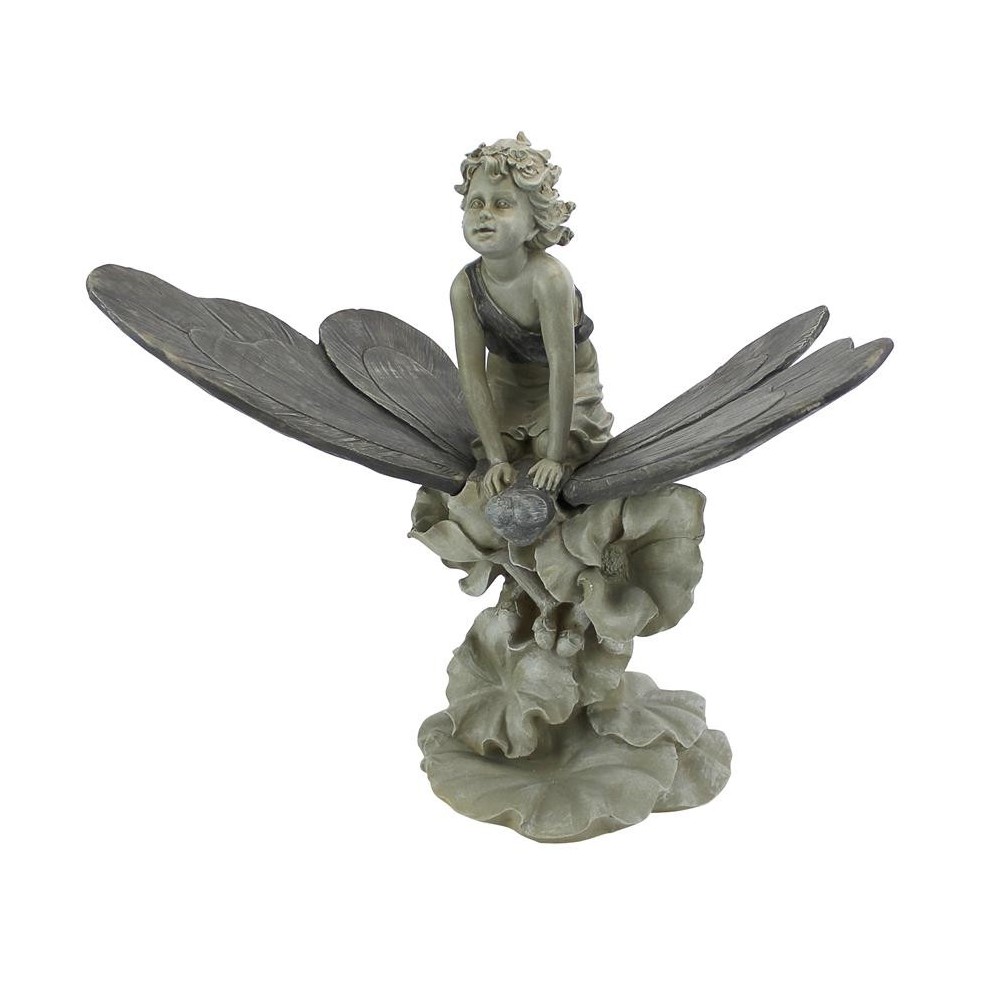 Design Toscano Fairys Wondrous Butterfly Ride Statue