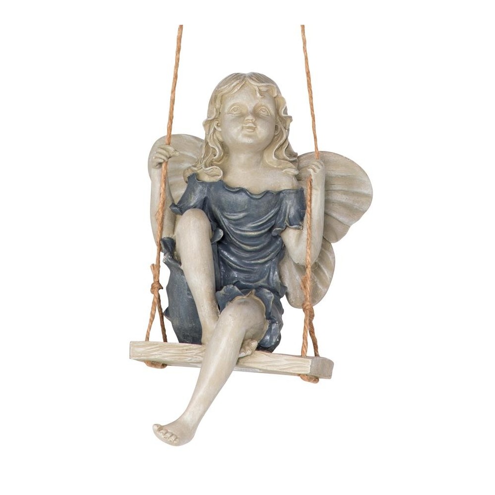 Design Toscano Summertime Fairy On A Swing Statue