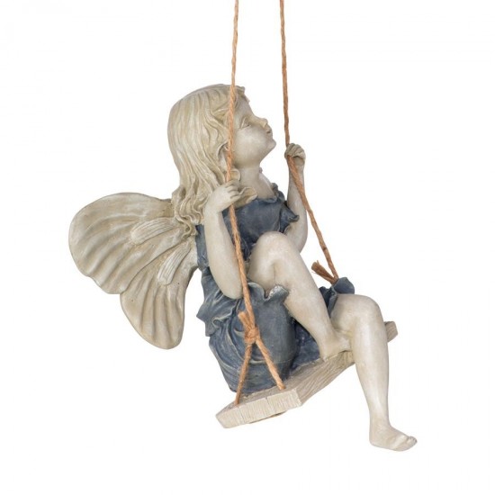 Design Toscano Summertime Fairy On A Swing Statue