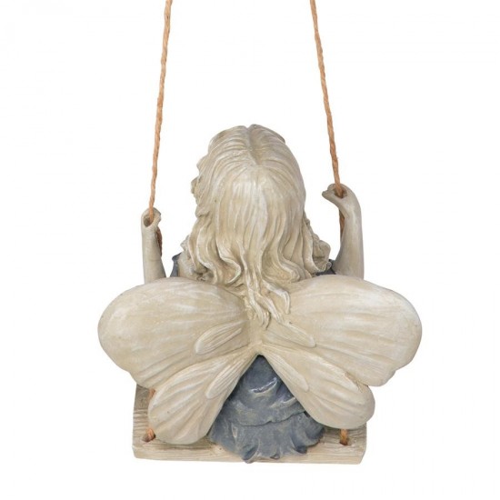 Design Toscano Summertime Fairy On A Swing Statue