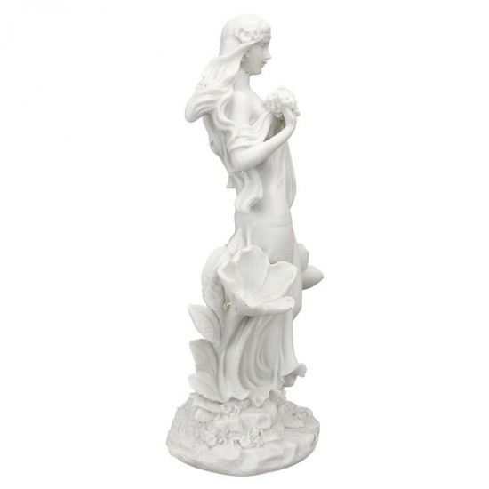 Design Toscano Mistress Of Spring By Mucha Statue