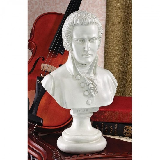 Design Toscano Mozart Composer Bust