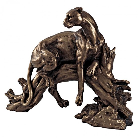 Design Toscano Leopard At Rest Statue