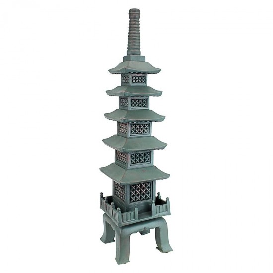 Design Toscano Nara Temple Garden Pagoda Statue