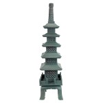 Design Toscano Nara Temple Garden Pagoda Statue