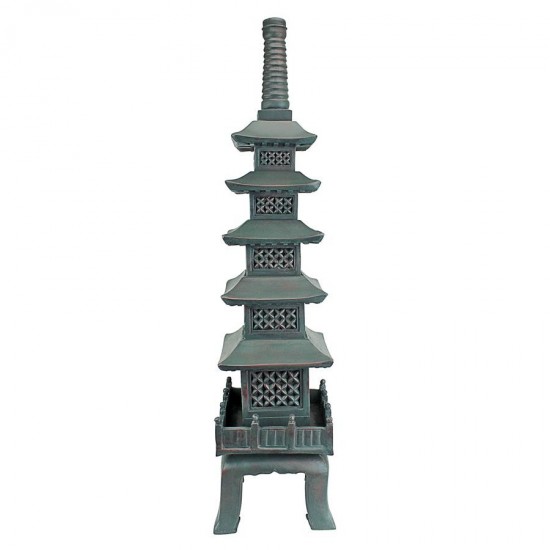 Design Toscano Nara Temple Garden Pagoda Statue