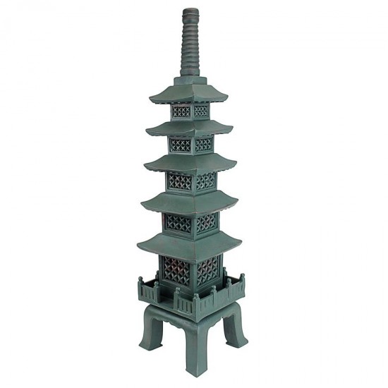 Design Toscano Nara Temple Garden Pagoda Statue