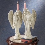 Design Toscano Angels Of Virtue Candleholders