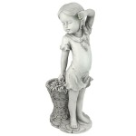 Design Toscano Frances The Flower Girl Statue