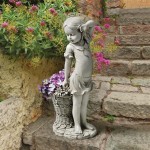 Design Toscano Frances The Flower Girl Statue