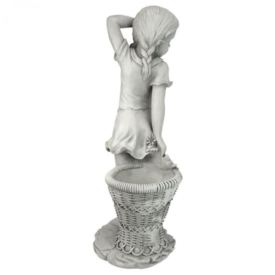 Design Toscano Frances The Flower Girl Statue