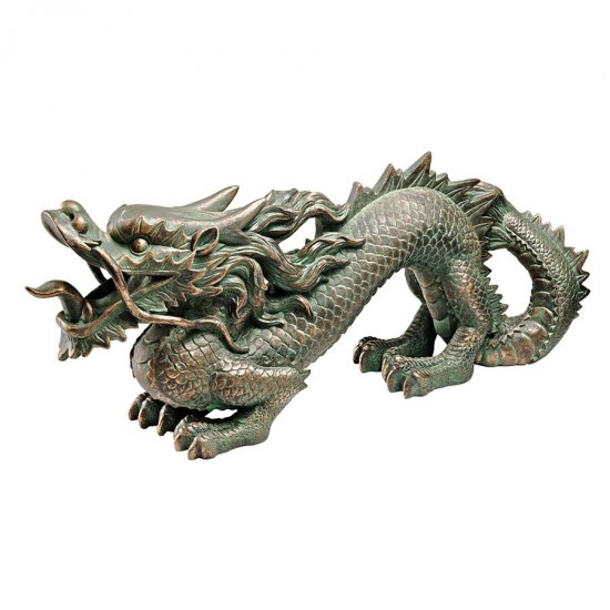 Design Toscano Medium Asian Dragon Of The Great Wall