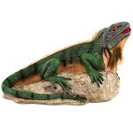 Design Toscano Ike The Iguana Spitter Piped Statue