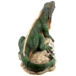 Design Toscano Ike The Iguana Spitter Piped Statue