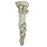 Design Toscano Atlantes God Of The Sea Wall Sculpture