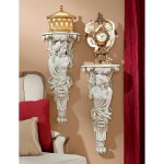 Design Toscano Set Of 2 French Baroque Caryatids