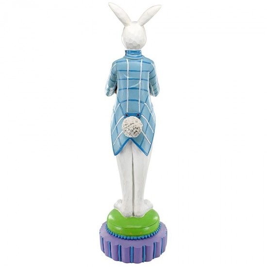 Design Toscano Standing Rabbit Butler With Bowl