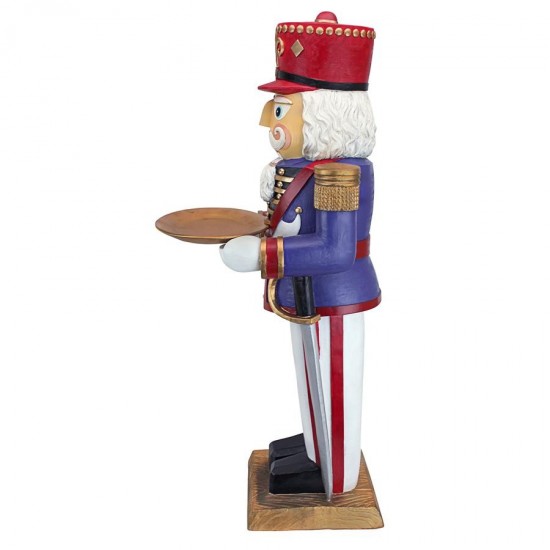Design Toscano Nutcracker Solider Butler Table