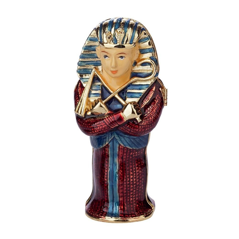 Design Toscano King Tut Enamel Trinket Box