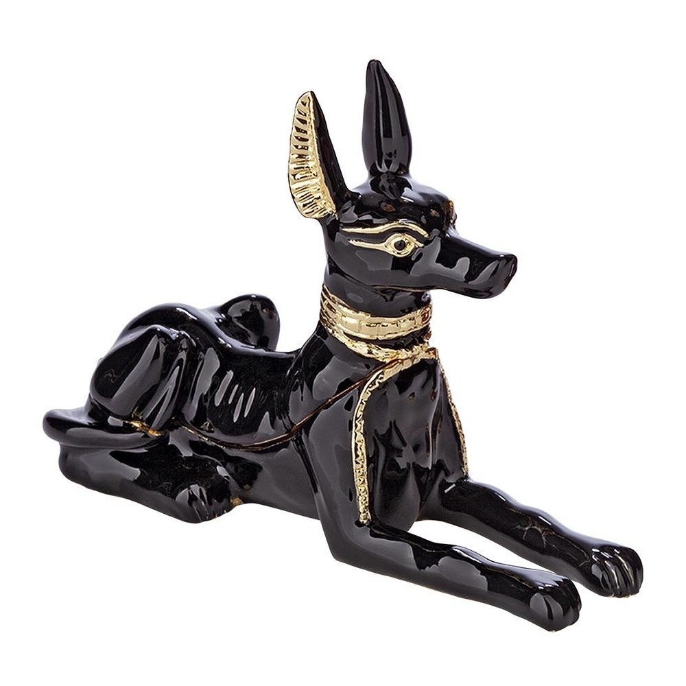 Design Toscano Anubis Enamel Trinket Box