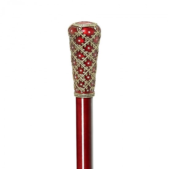 Design Toscano Crown Of Laurel Faberge Walking Stick