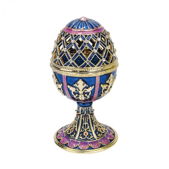 Design Toscano Bleue Trellis Egg