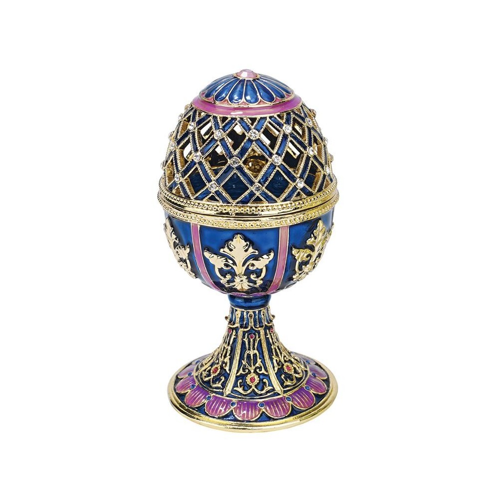 Design Toscano Bleue Trellis Egg