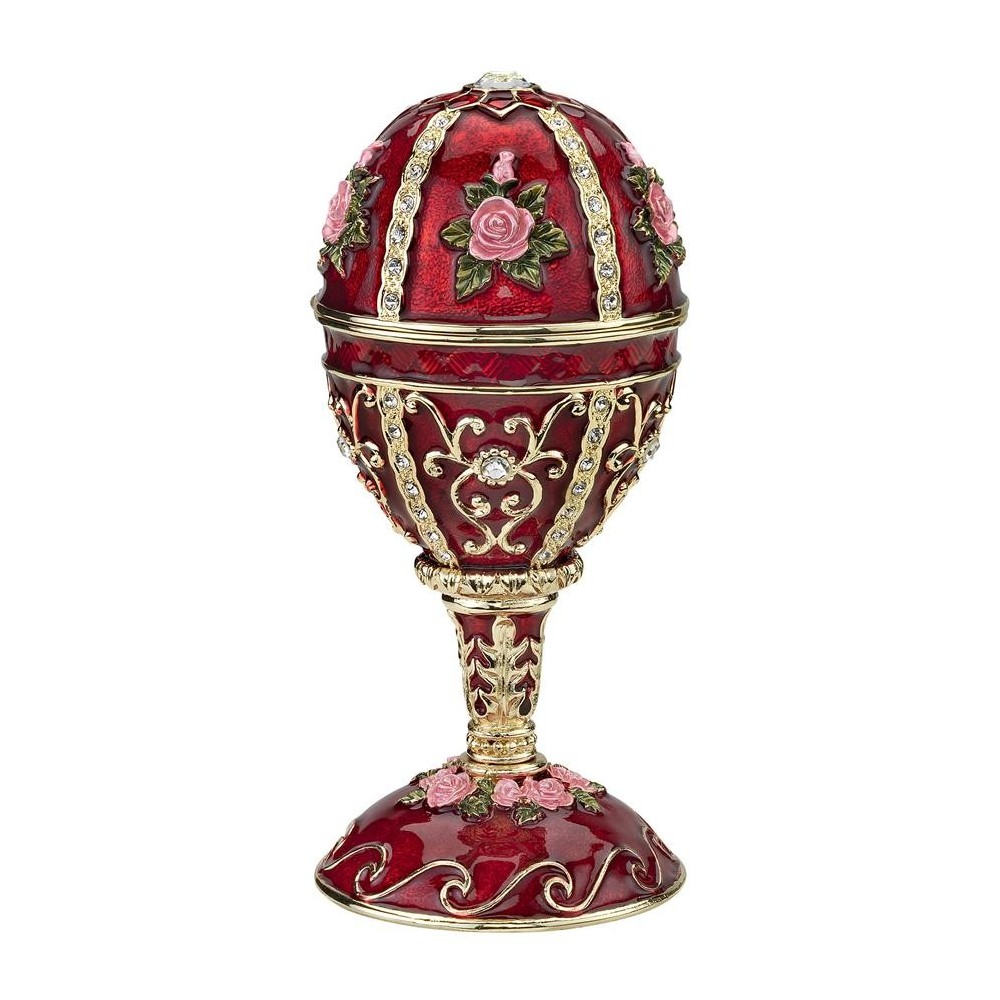 Design Toscano Russian Rosette Enameled Egg