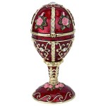 Design Toscano Russian Rosette Enameled Egg