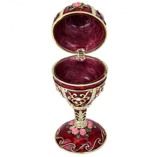 Design Toscano Russian Rosette Enameled Egg