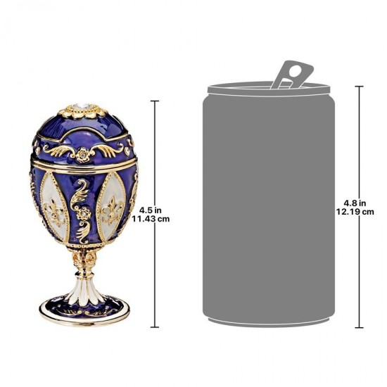 Design Toscano Purple Royal French Egg