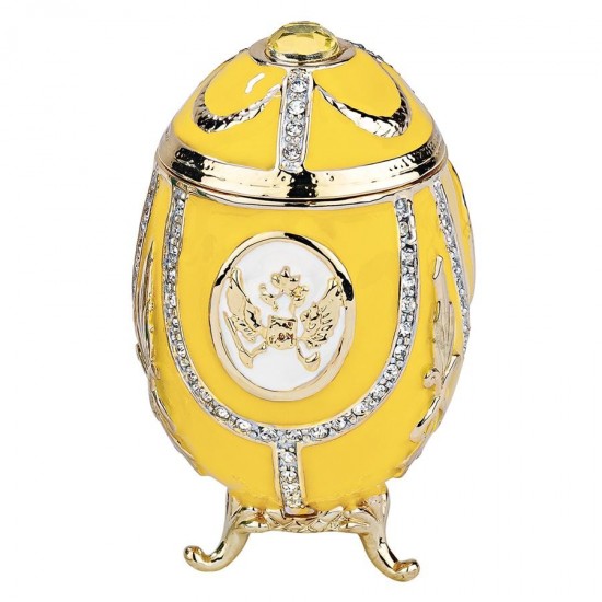 Design Toscano Lemon Yellow Russian Imperial Egg