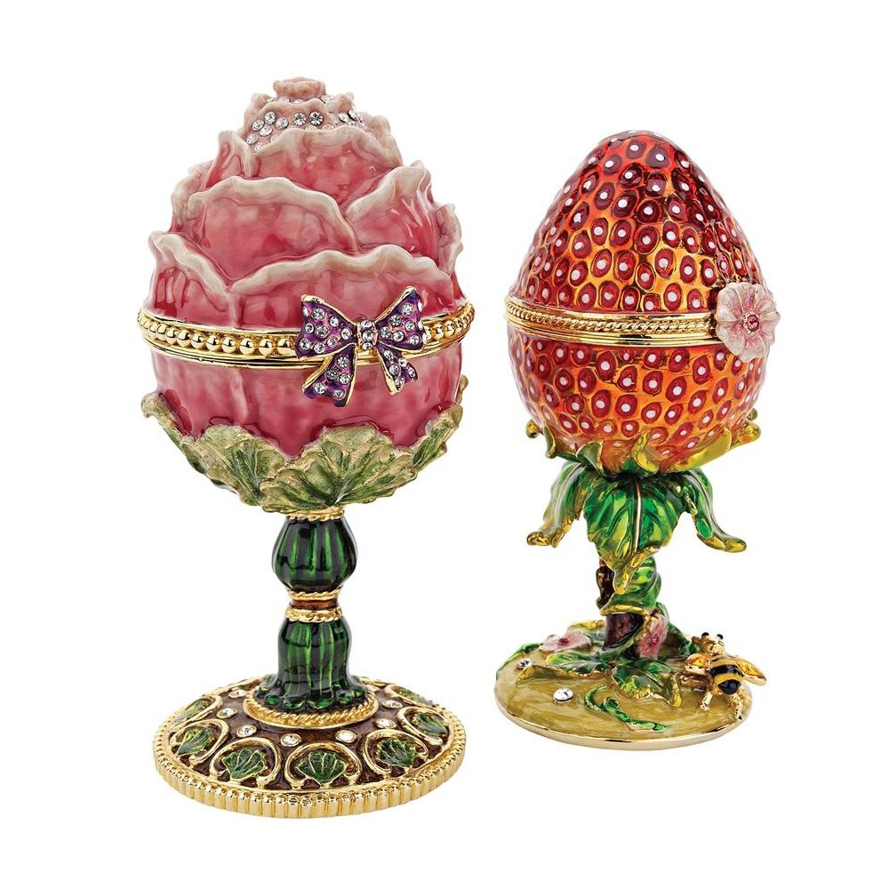 Design Toscano S/2 Garden Treasures Eggs