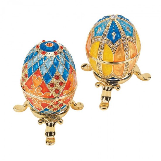 Design Toscano S/2 Grand Duchess Eggs