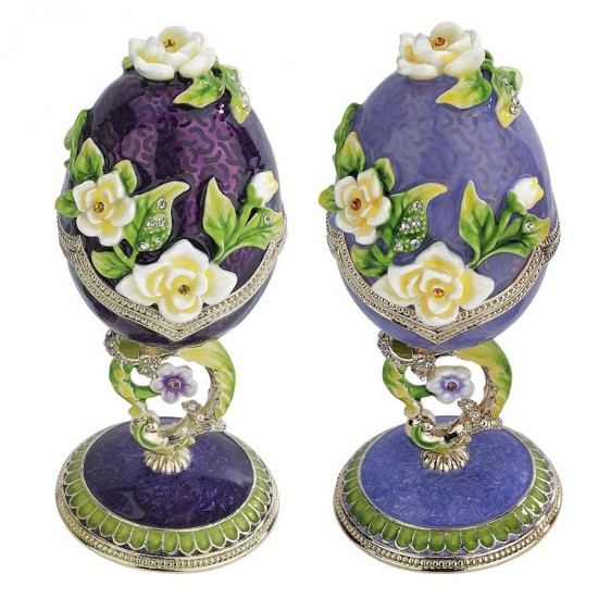 Design Toscano S/2 Spring Bouquet Eggs