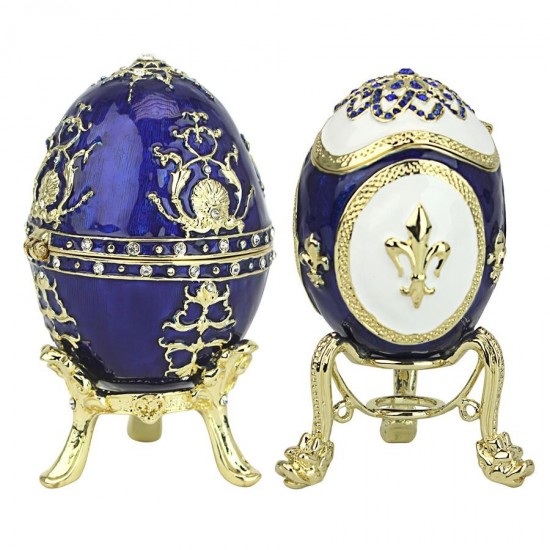 Design Toscano Set Of Darya & Alyona Peterhof Eggs